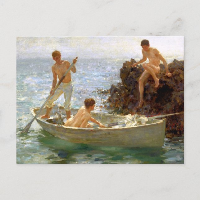 Cartão Postal A Cama de Banho (Frente)