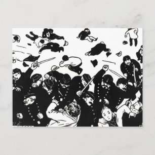 Cartão Postal A Carga, 1893