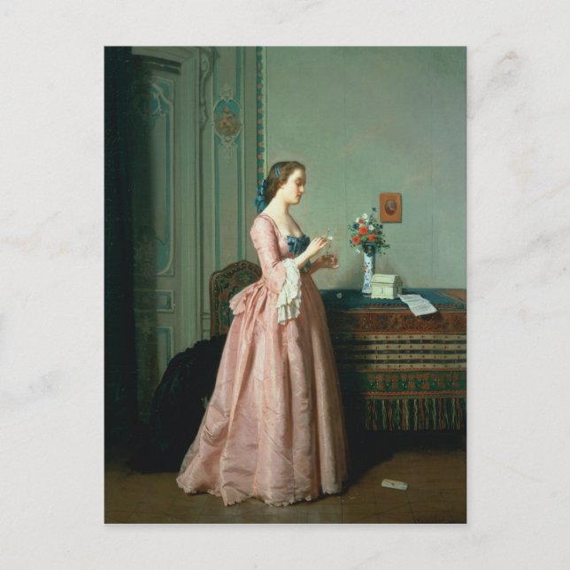 Cartão Postal A Carta do Amor (Frente)