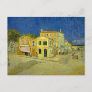 Cartão Postal A Casa Amarela (F464) Van Gogh Belas Artes