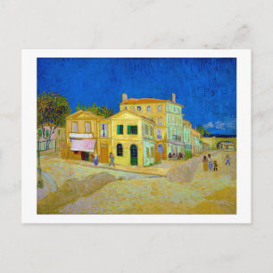 Cartão Postal A Casa Amarela, Van Gogh