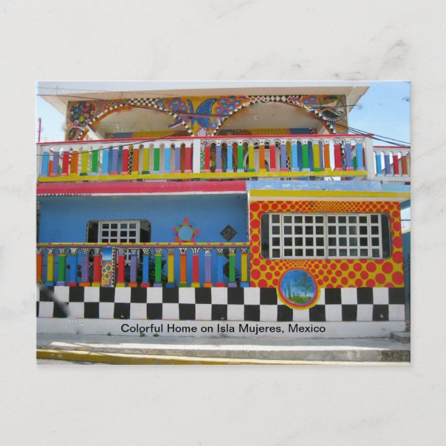 Cartão Postal A casa ao lado (Frente)