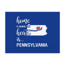 A casa da Pensilvânia é onde está o coração