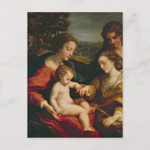 Cartão Postal A Casamento Mística da Rua.