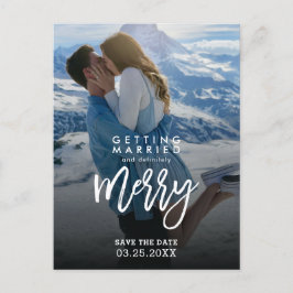 Cartão Postal A Casar Foto Para Salvar O Casamento De Data