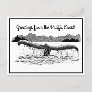 Cartão Postal A Cauda da Baleia