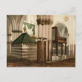 Cartão Postal A Caverna dos Patriarcas em Hebron, Terra Santa