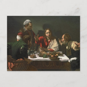 Cartão Postal A Ceia em Emaús, 1601 2