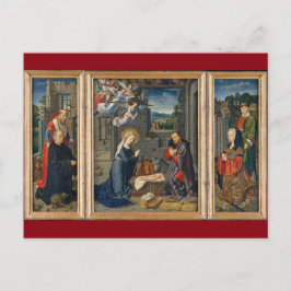 Cartão Postal A cena da natividade é um belo Natal religioso