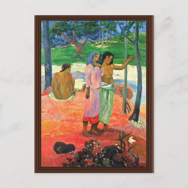 Cartão Postal A Chamada De Gauguin Paul (Melhor Qualidade) (Frente)