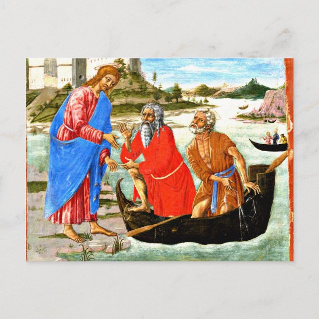 Cartão Postal A chamada dos Santos Peter e Andrew (Frente)