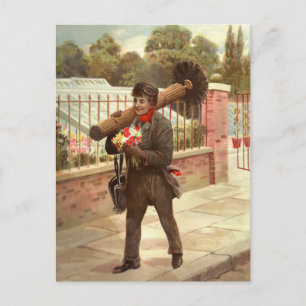 Cartão Postal A Chimney Sweep
