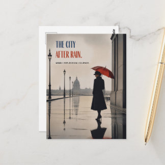 CARTÃO POSTAL A CIDADE APÓS CHUVA