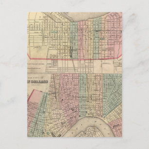 Cartão Postal A cidade de Louisville, Kentucky