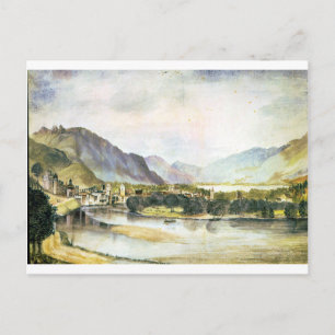 Cartão Postal A cidade de Trento por Albrecht Durer