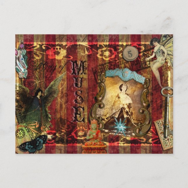 Cartão Postal A Cidade Fantástica do Cartão-postal (Frente)