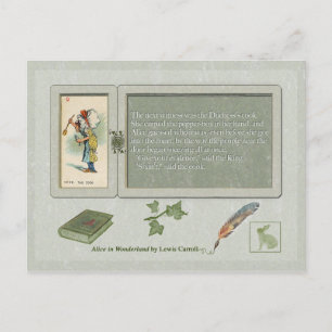 Cartão Postal A Coleção de Alice: O Cozinheiro da Duquesa