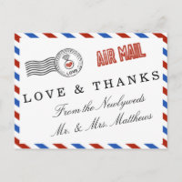 A coleção de casamento do Modern Airmail