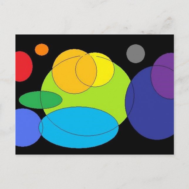 Cartão Postal A Coleção de Órbitos (Frente)