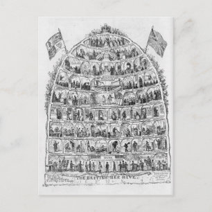 Cartão Postal A Colmeia Britânica, 1867