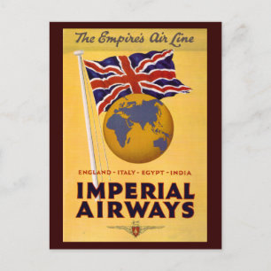 Cartão Postal A Companhia Aérea do Império