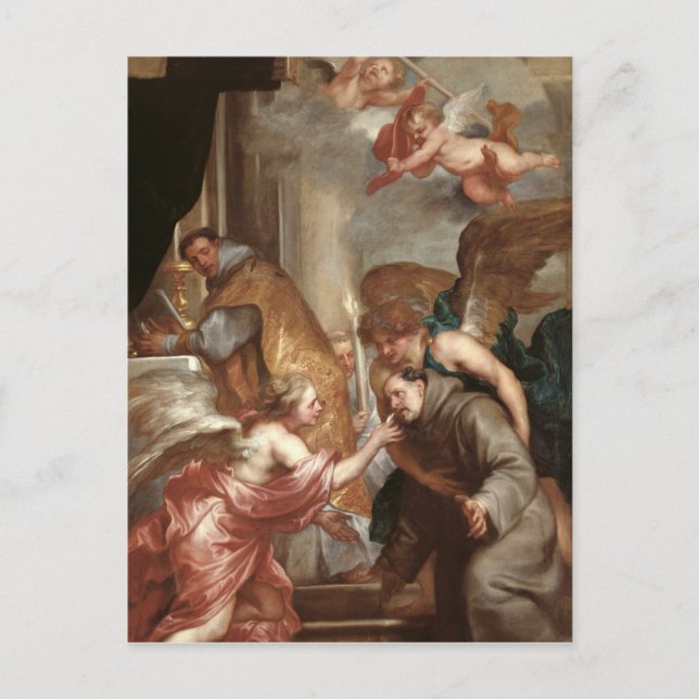 Cartão Postal A Comunidade das Ruas. (Frente)