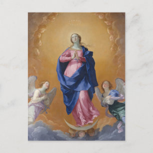 Cartão Postal A Conceição Imaculada de Guido Reni