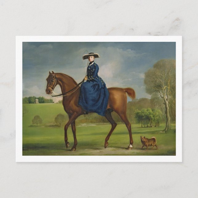 Cartão Postal A Condessa de Coningsby no Figurino do Hc (Frente)