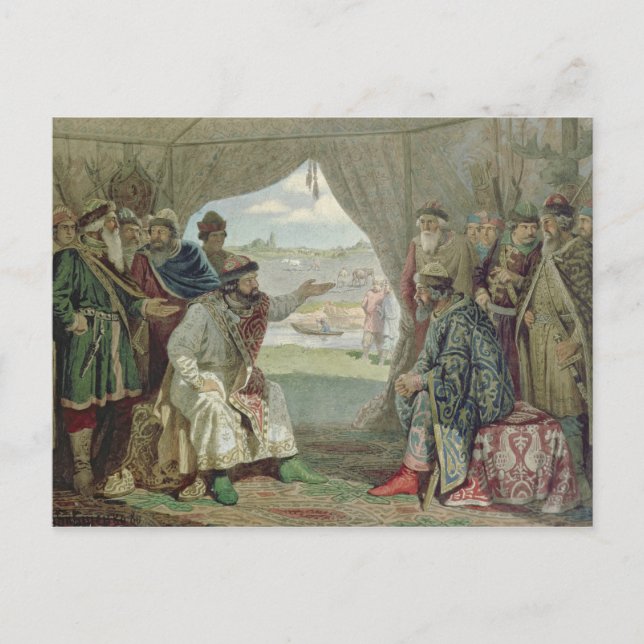 Cartão Postal A Convenção de Príncipes (Frente)