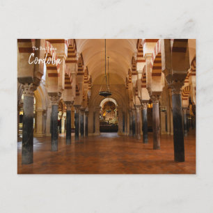 Cartão Postal A Córdova Espanha Real