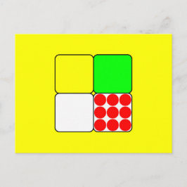 Cartão Postal A Corrida de Bicicleta Jerseys 3 Amarelo