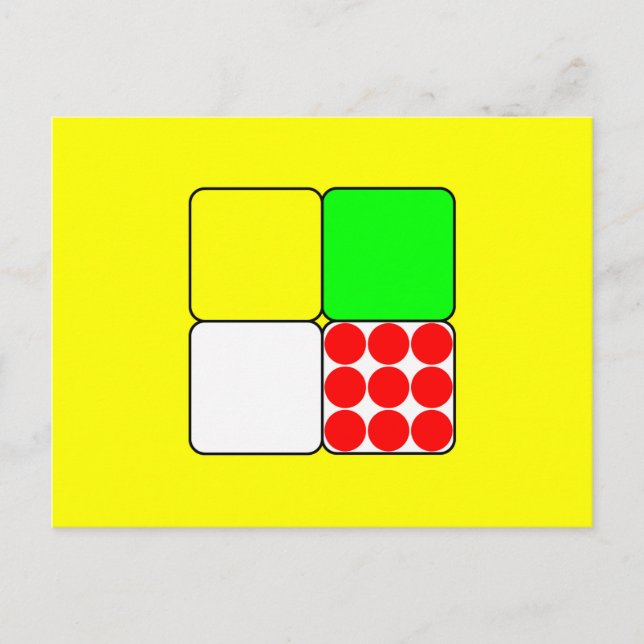 Cartão Postal A Corrida de Bicicleta Jerseys 3 Amarelo (Frente)