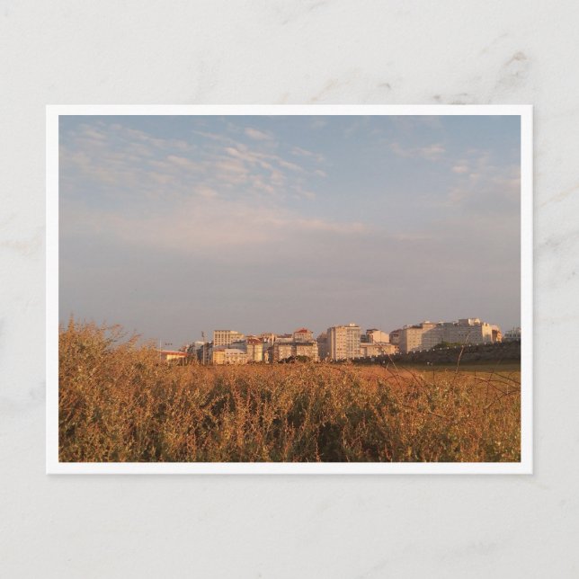 Cartão Postal A Coruna, Galicia (Espanha) (Frente)