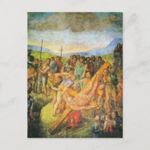 Cartão Postal A Crucificação das Ruas.