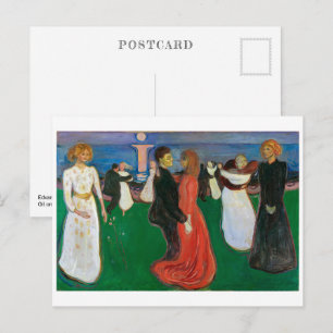 Cartão Postal A Dança da Vida Edvard Munch