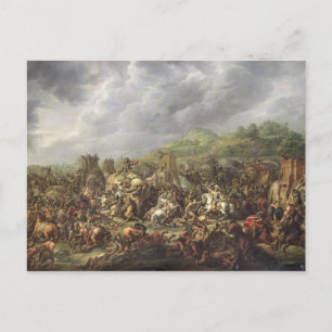 Cartão Postal A Derrota de Porus por Alexandre o Excelente