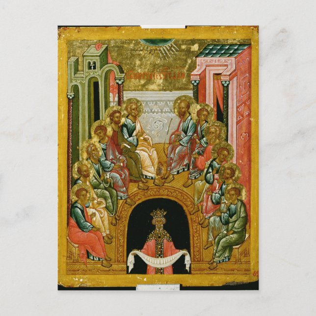 Cartão Postal A descida do Espírito Santo (Frente)