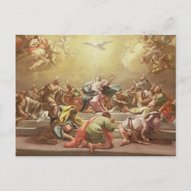 Cartão Postal A descida do Espírito Santo (Frente)