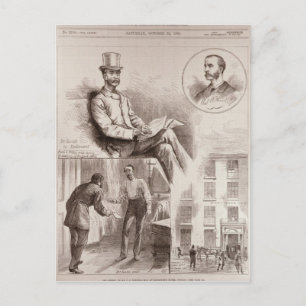 Cartão Postal A detenção de C.S. Parnell, MP