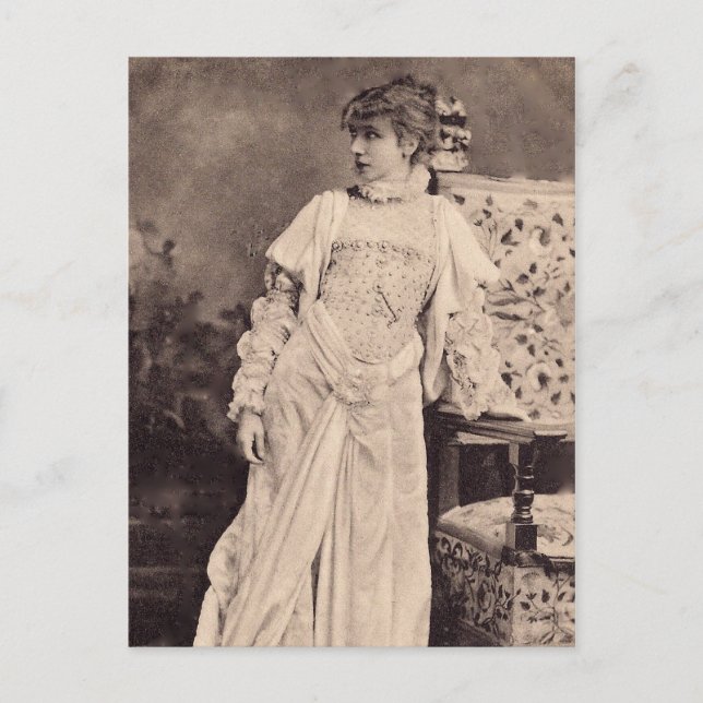 Cartão Postal A Divine Sarah (Frente)