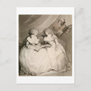 Cartão Postal A Duquesa de Devonshire e sua Irmã, a Coun