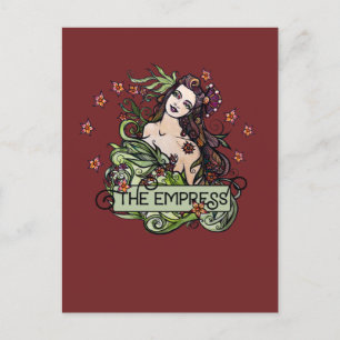 Cartão Postal A Empress Tarot Card