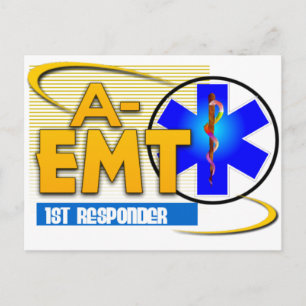 CARTÃO POSTAL A-EMT 1 RESPOSTA ÀS RUAS - EMERGÊNCIA MED TECH AVA