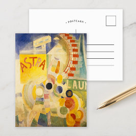 Cartão Postal A Equipe de Cardiff | Robert Delaunay