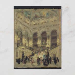 Cartão Postal A Escadaria da Ópera, 1877
