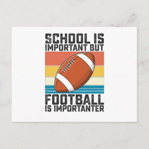 Cartão Postal A Escola É Importante Mas O Futebol É Mais Importa