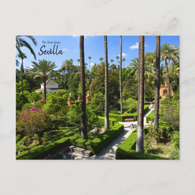 Cartão Postal A Espanha Real - Sevilha (Frente)