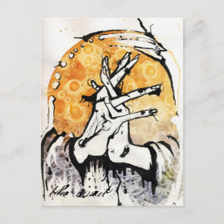 Cartão Postal a espera