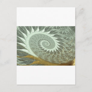 Cartão Postal A Espiral Cósmica - Espiral Dourada da Geometria S