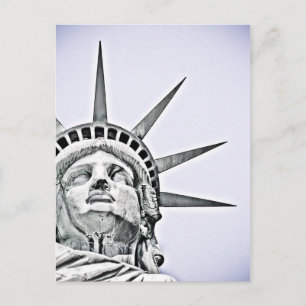 Cartão Postal A Estátua da Liberdade